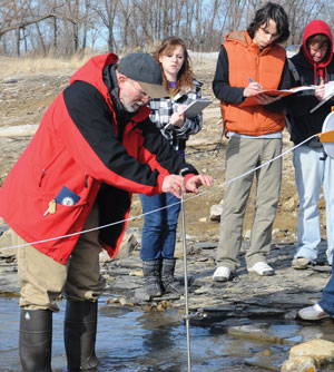 Mike Wilson and geosciences field researc